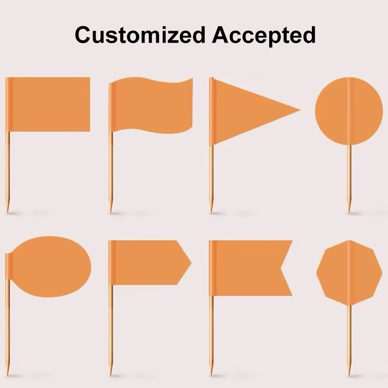 Cake Toothpick Flag