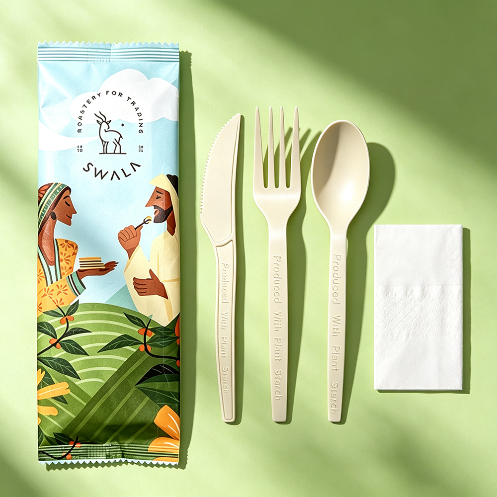 Biodegradable Cutlery Set