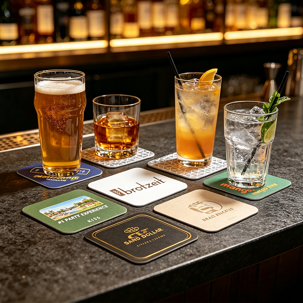 Square Paper Coaster