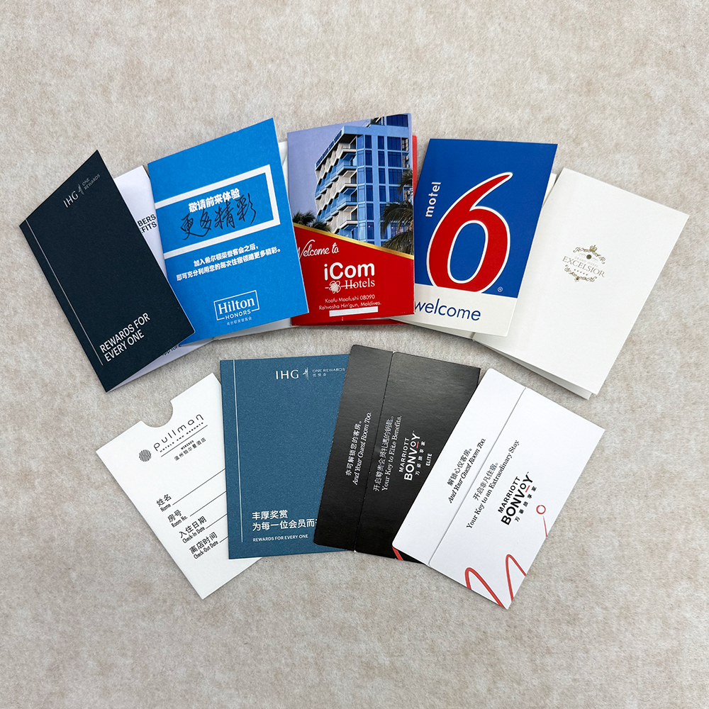 Key Card Paper Holder