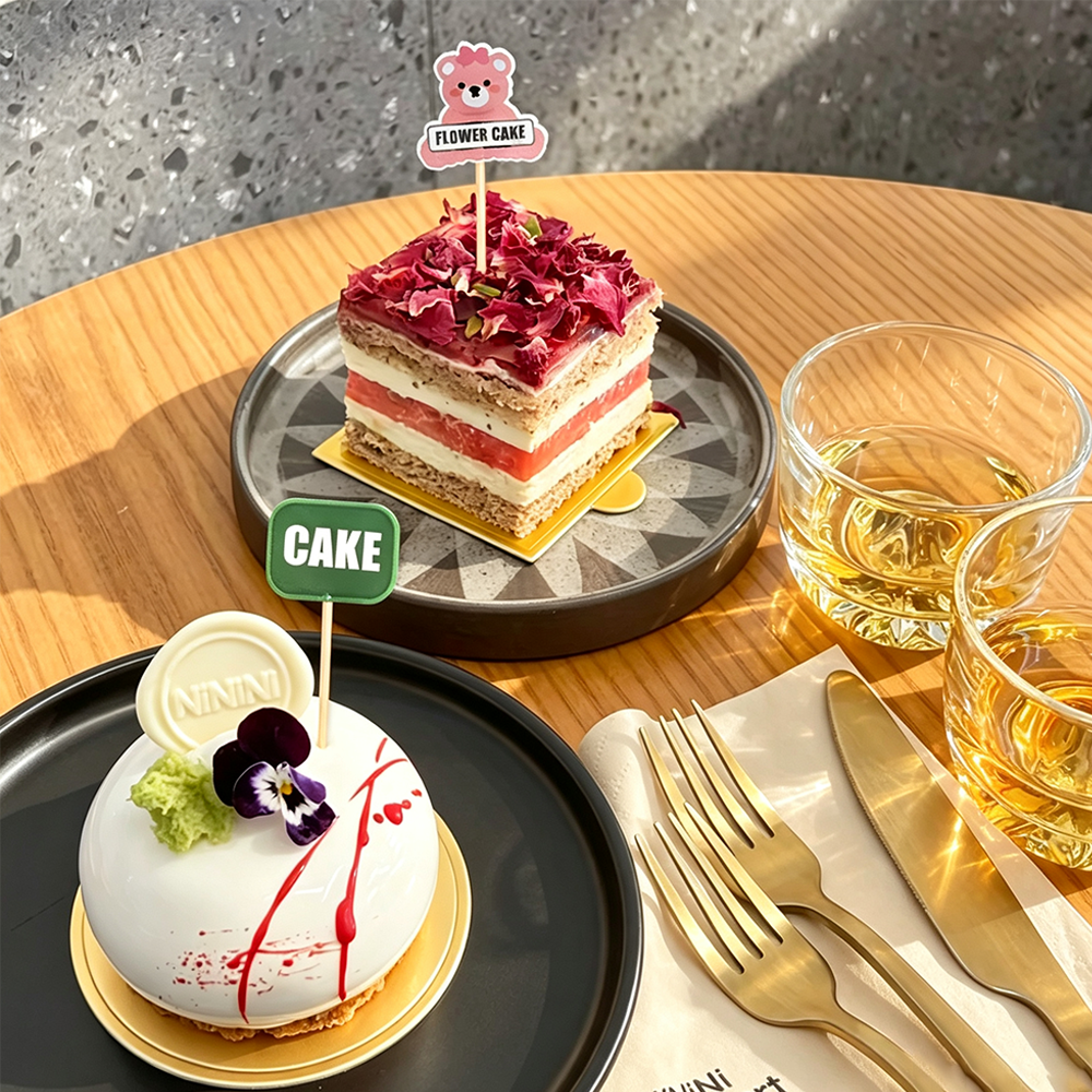 Cake Toothpick Flag
