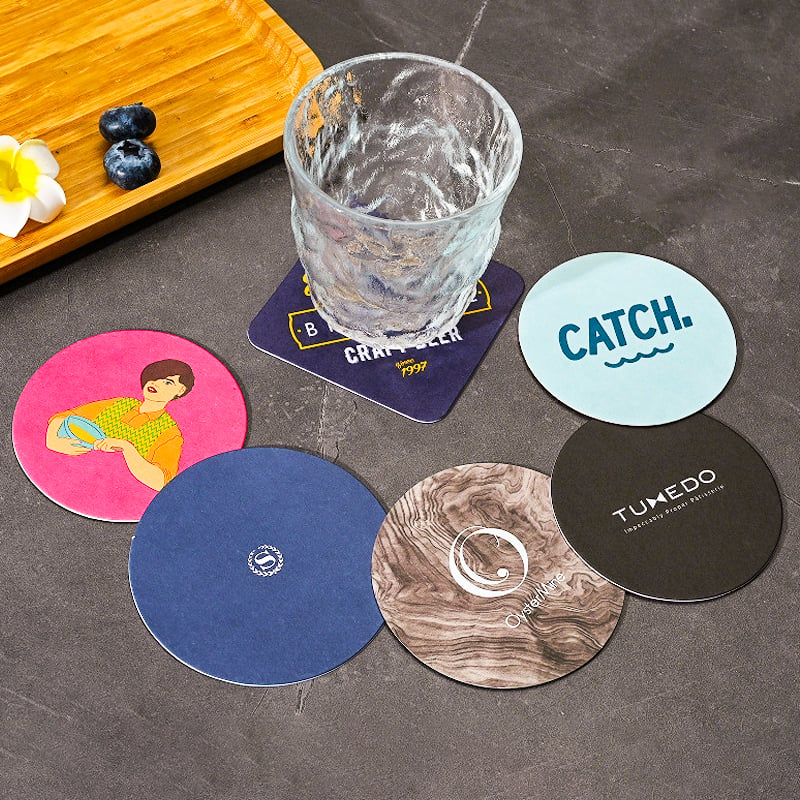 How Custom Coasters Help Hotels and Restaurants Increase Brand Exposure