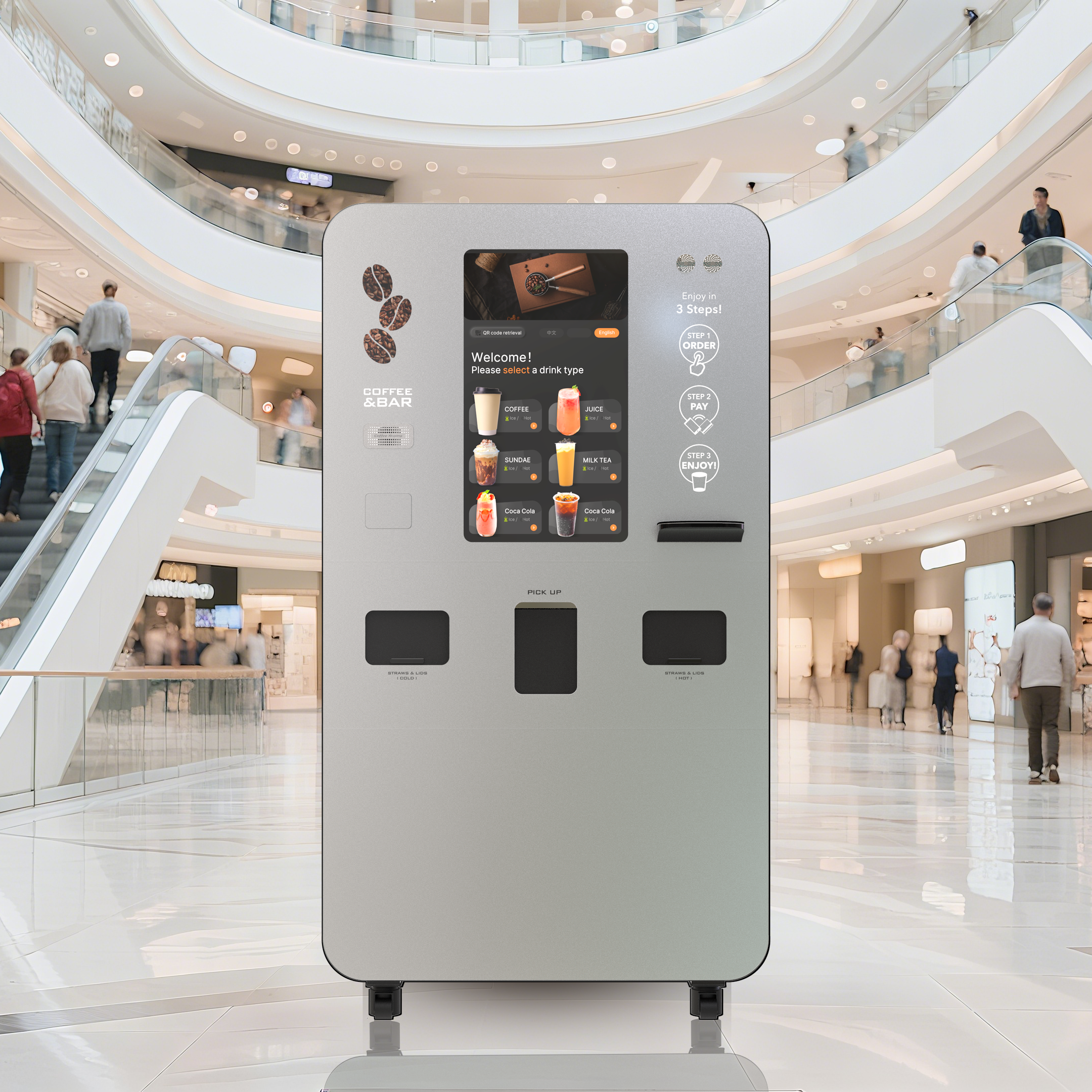 Optimizing Commercial Coffee Vending Machine Usage