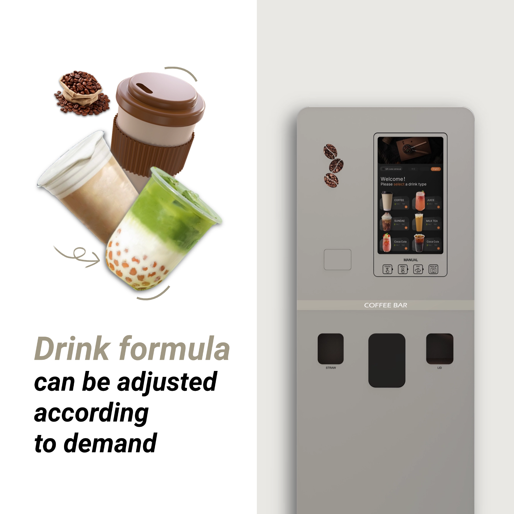 Maximize Value from Multiflavor Vending Units