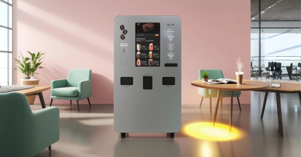 Por qué es importante una máquina expendedora de café frío