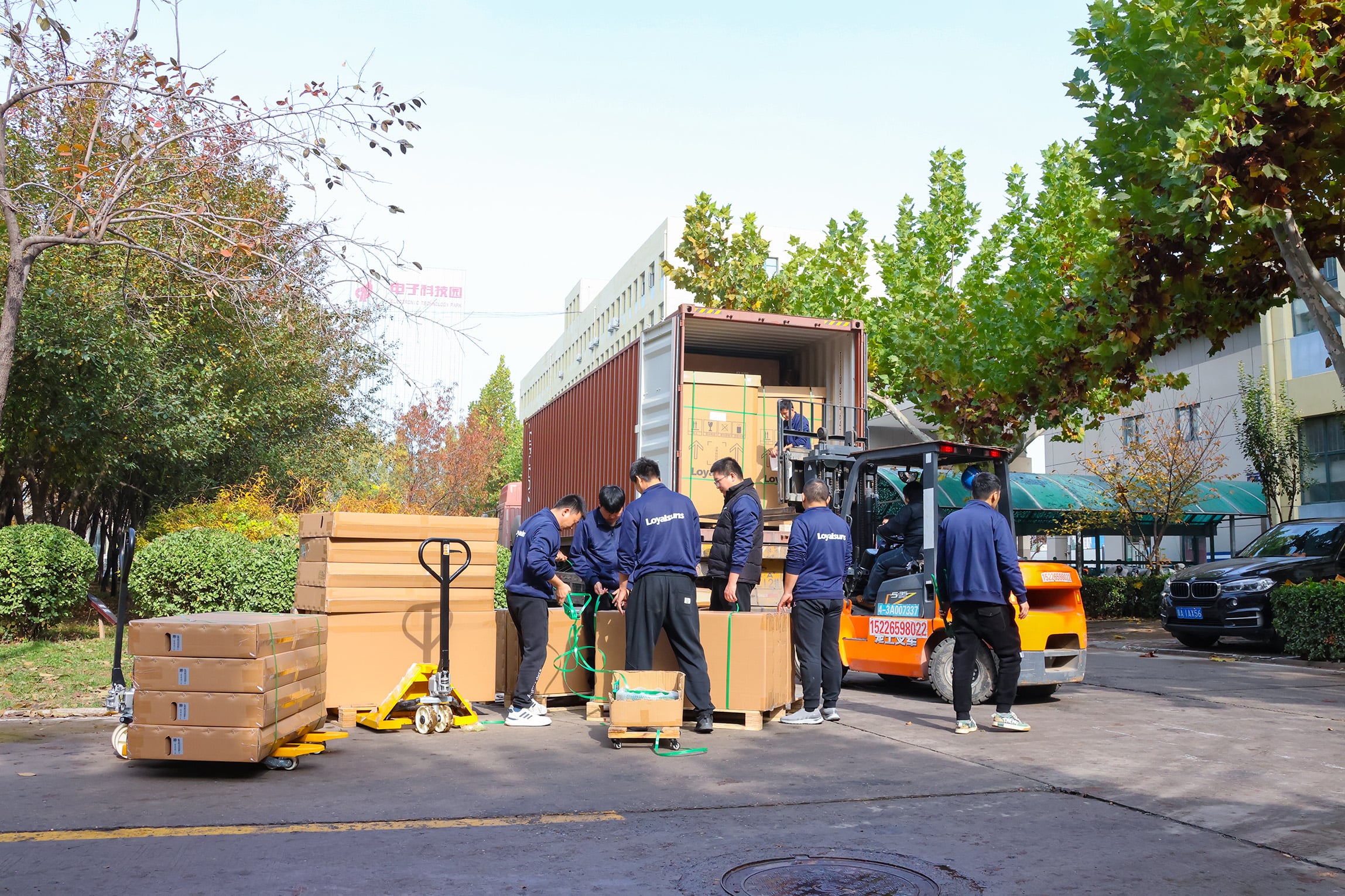 The shipment volume is considerable