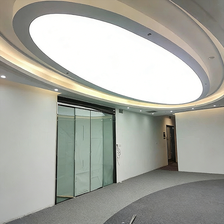 How to choose between PVC and fabric stretch ceiling for a home gym?