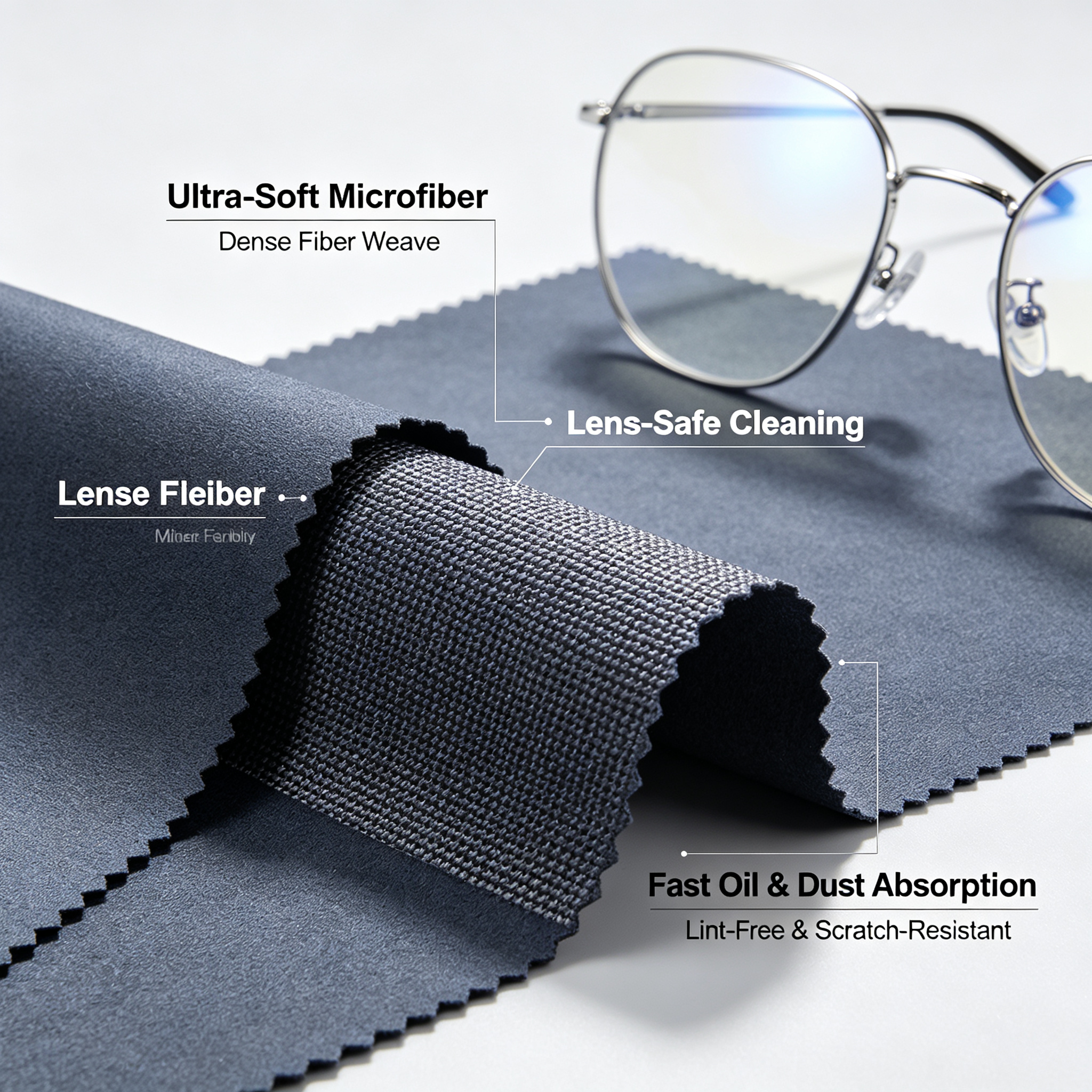 Microfiber Glasses Cloth: Premium Lens Cleaning Solution for Daily Use