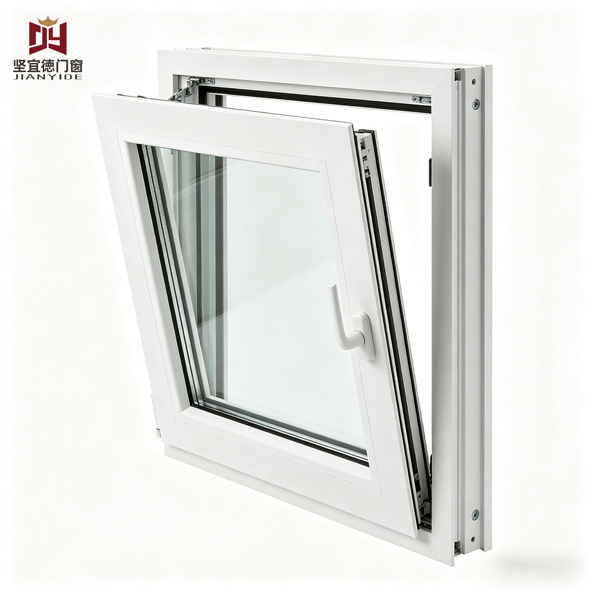 الفرق بين نوافذ البلاستيك المقوى (UPVC) القابلة للإمالة والدوران**
