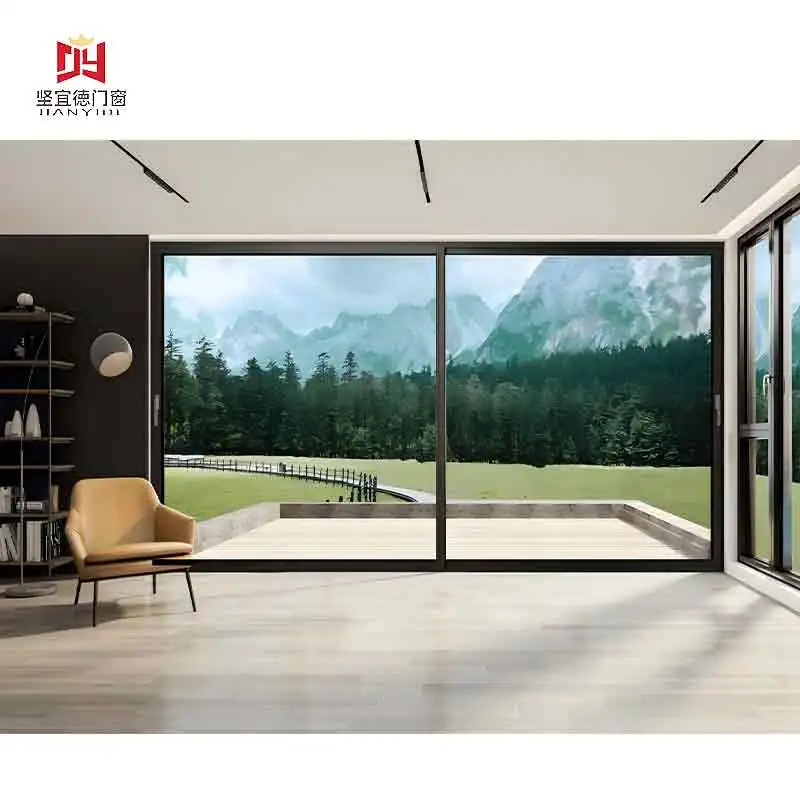 Durable and low-maintenance aluminum casement windows for any home