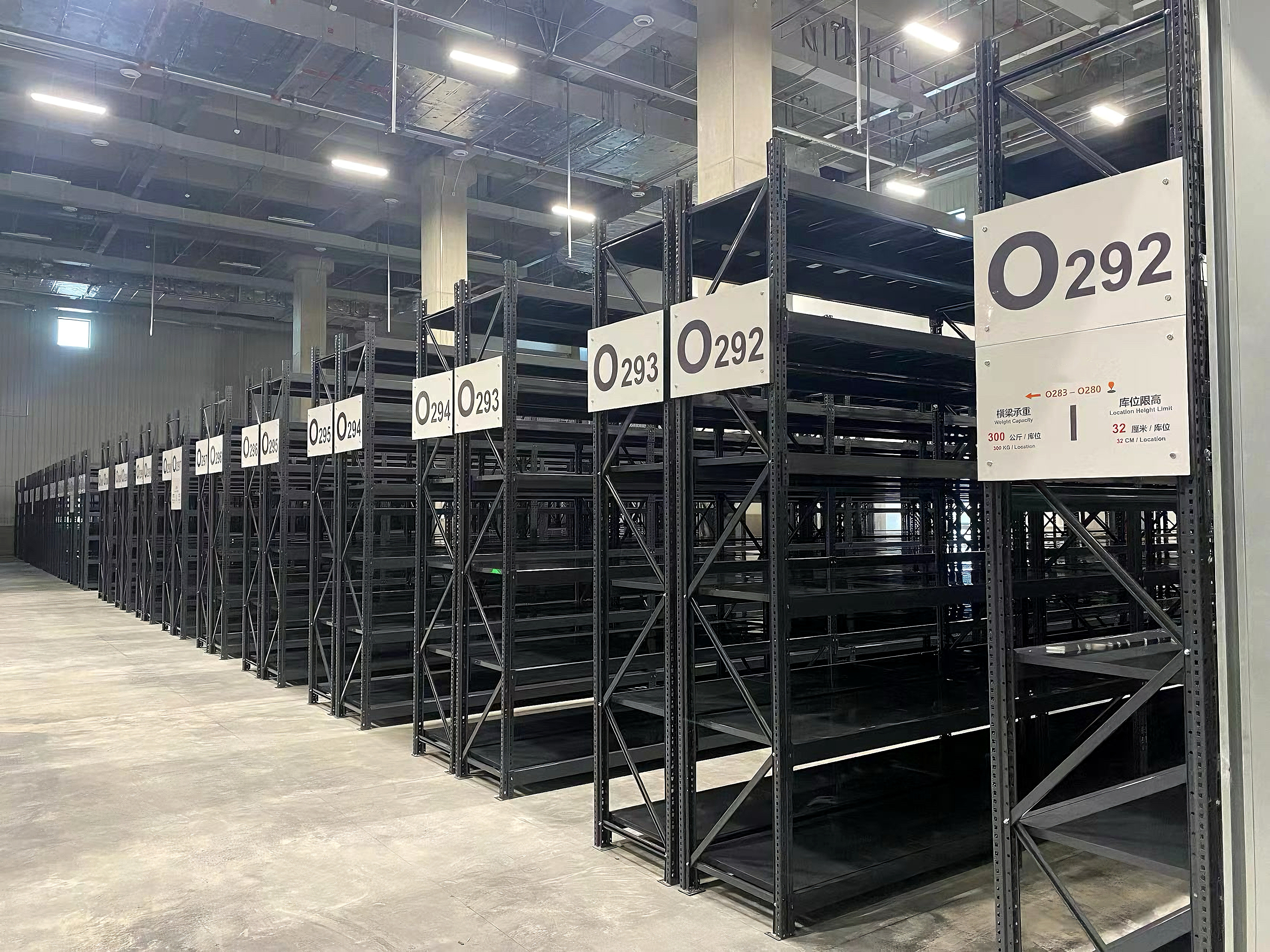 Investition in haltbare Longspan-Regale für optimale Organisations-effizienz