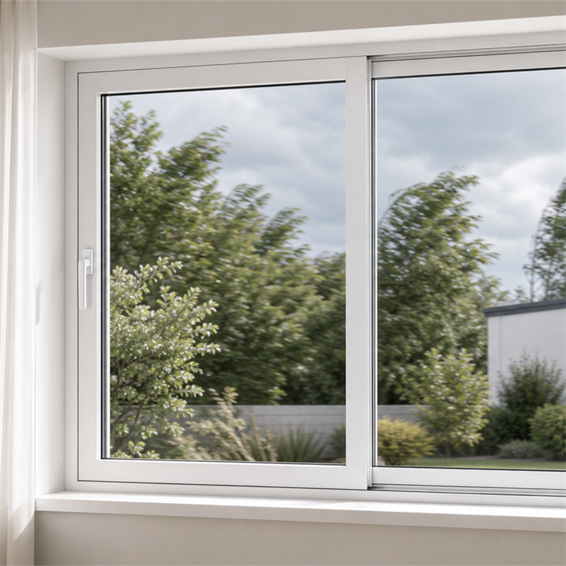 Latest Customized and Inexpensive Windproof Sliding Windows for Small Residential Buildings Easy Clean and Resistant Wind