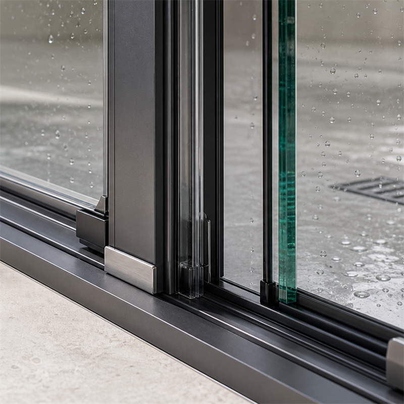 Anti-deformation and Waterproofing Minimalist Style Bathroom Shower Door Waterproof Shower Room Partition Door High-end Custom