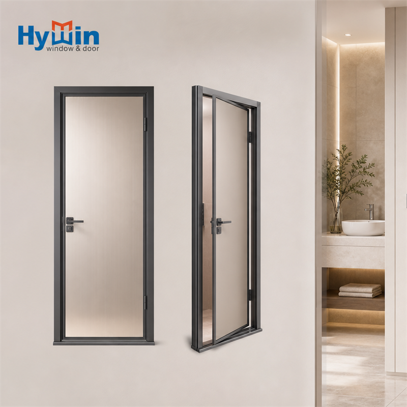 Customizable Moisture-proof Feature Bathroom Door Soundproof Bathroom Sliding Bathroom Door Waterproof Custom Door