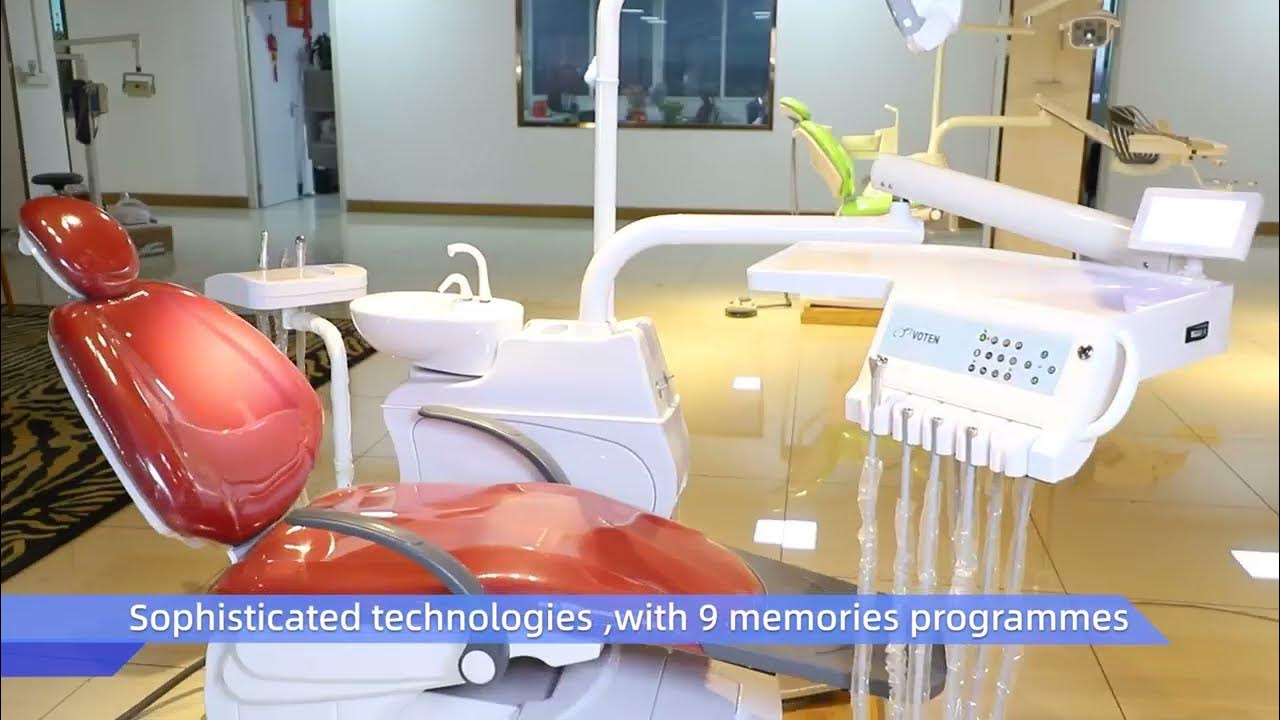 Luxury best selling dental chair with 9 memory positions