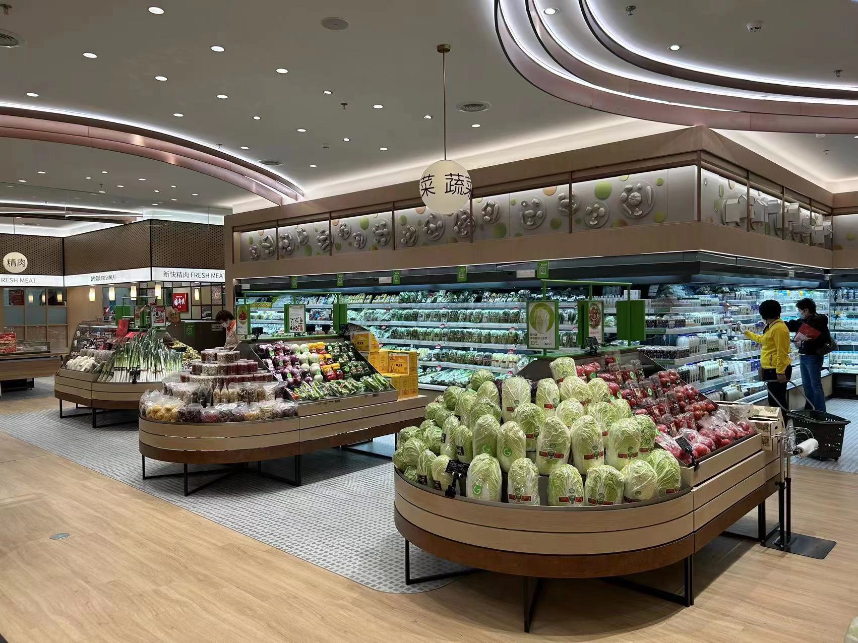 Boutique Supermarket Display Customization Solution