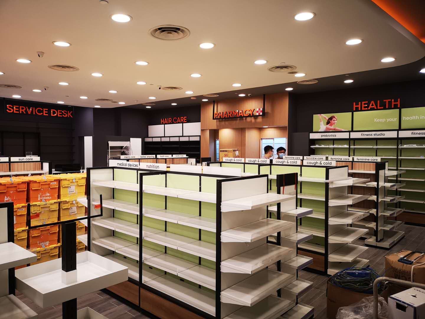 Chain Store Dsplay Customization Service For Mannings