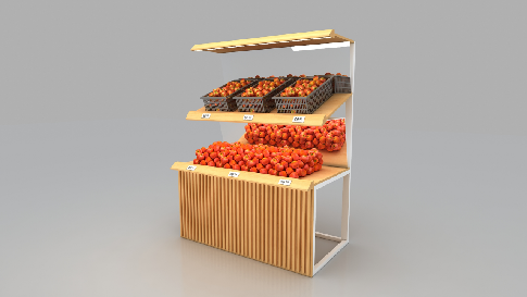 Customized Fruit Display Solutions for Pagoda