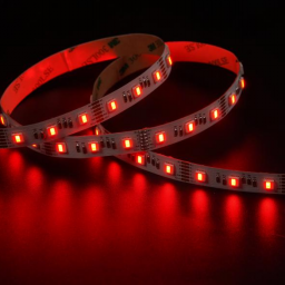 Гъвкава LED лента SMD5050, 60 светодиода/м, постояннотоково напрежение 12 V, ширина 12 мм, RGBWCT (5 в 1 цвят) за KTV