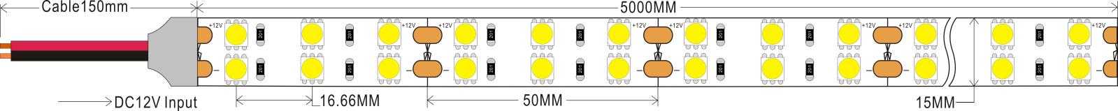 m dc12v 15mm single color for ceiling-0