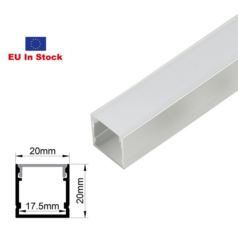 LED-profil 20×20 mm LW-2020C178