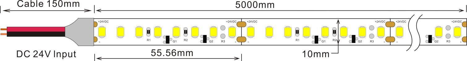 m dc24v 10mm single color for book self-0