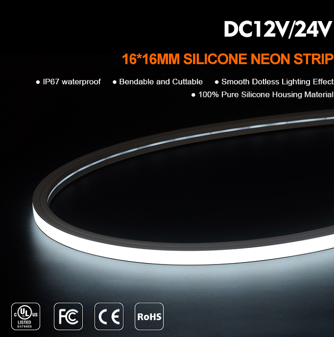 silicone neon tube flex 3 sides top view 1616mm lwtg1616 4-2