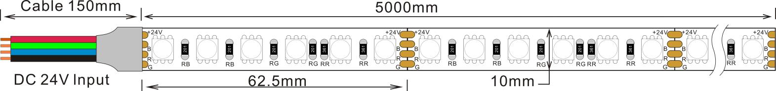 m dc24v 10mm rgb color for atmosphere-0