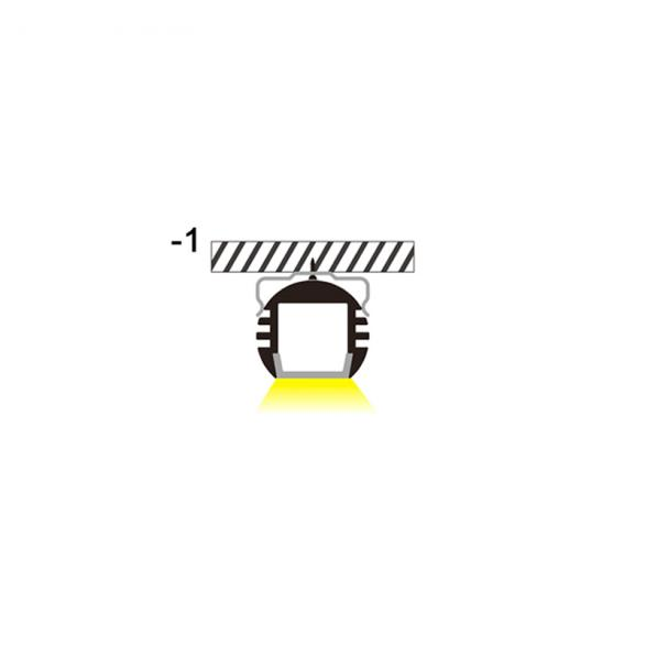 led profile 181157mm lw 1815a182-1