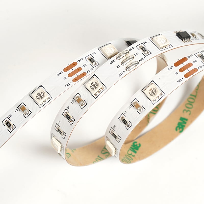 5050 Rgbw Programable Led Strip 60Leds/M 12V 12Mm Strips Bendable Led Led Backlight Strip Best Selling Led Bright Led Strip Rgbw