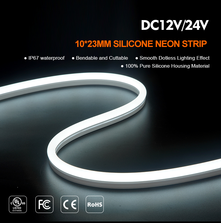 silicone neon flex side view 1023mm lwtg1023 2935-2