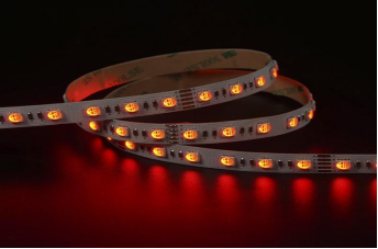 Режеща LED лента SMD5050 4 в 1, 72 светодиода/м, RGBW, постояннотоков напрежение 24 V, ширина 12 мм, за забавления