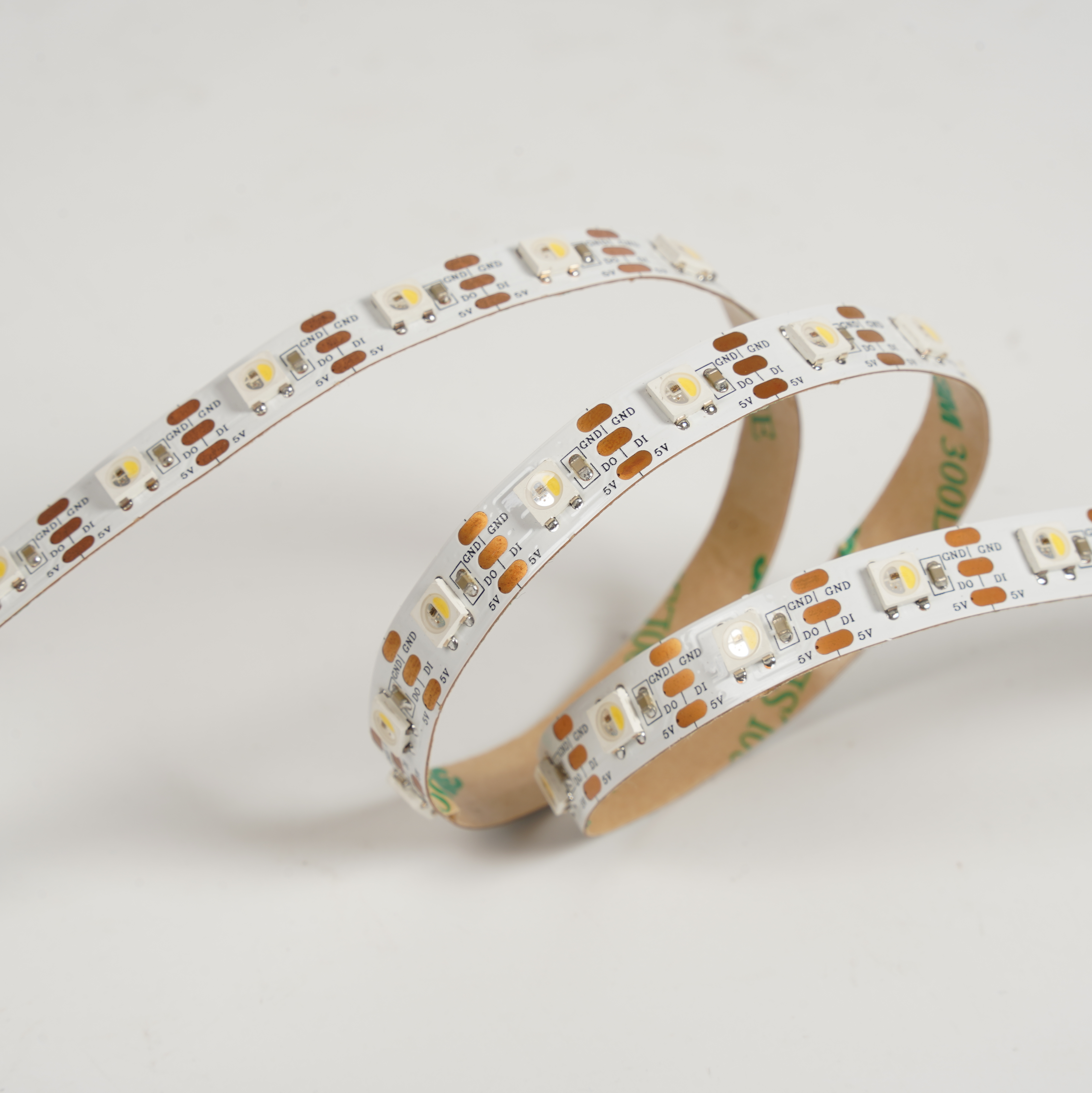 Flex LED strip SMD5050 60leds/m DC5V 10MM RGB color for Cabinet
