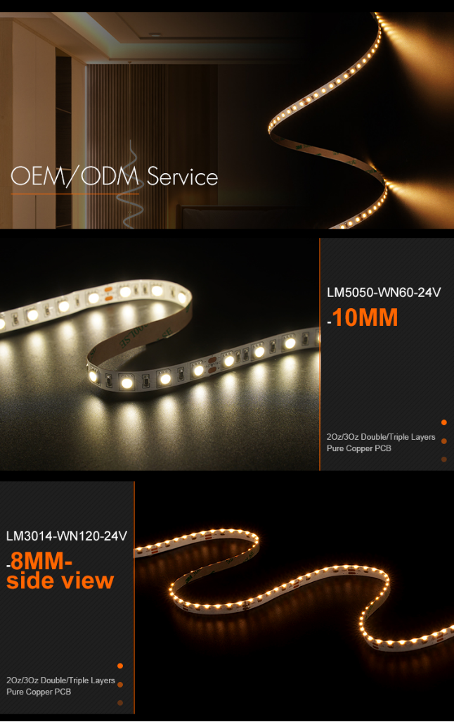 m dc24v 18mm single color for liner lighting-3