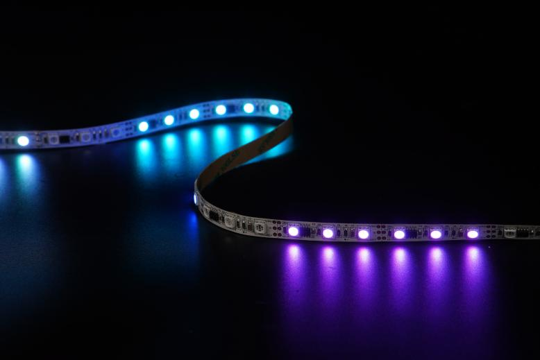 Flexible LED strip SMD5050 60leds/m RGB 1903IC DC24V 10MM for Entertainment