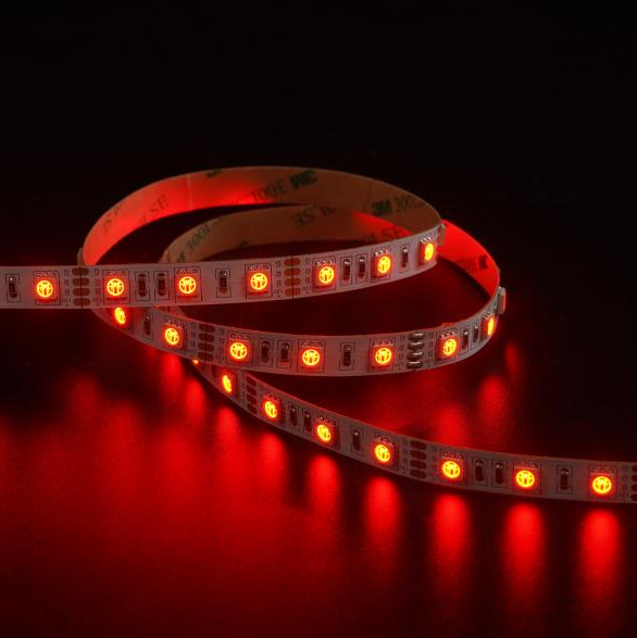 Flex LED strip SMD5050 60leds/m DC12V 10MM RGB color for Ceiling