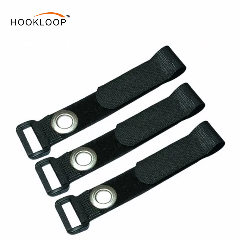 Reusable Fastening Cable Straps and Cable Ties with Buckles Premium Adjustable Multi-Purpose Hook and Loop Cinch Strap Cord Ties