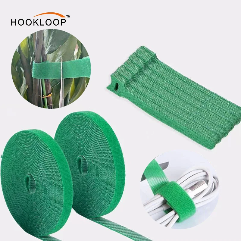 ODM OEM Green Garden Ties Tape Plant Twist Ties for Plants