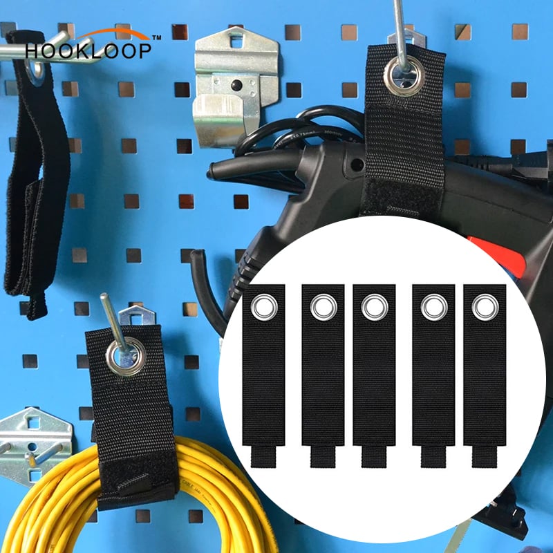 Heavy-Duty Storage Straps Extension Cord Organizer, Cable Straps Workshop and Garage Organizers and Storage