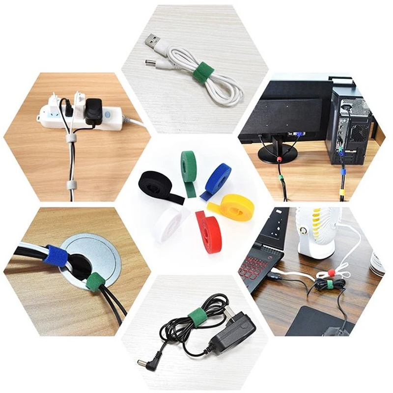 Simplify Your Space with Hook and Loop Cable Ties