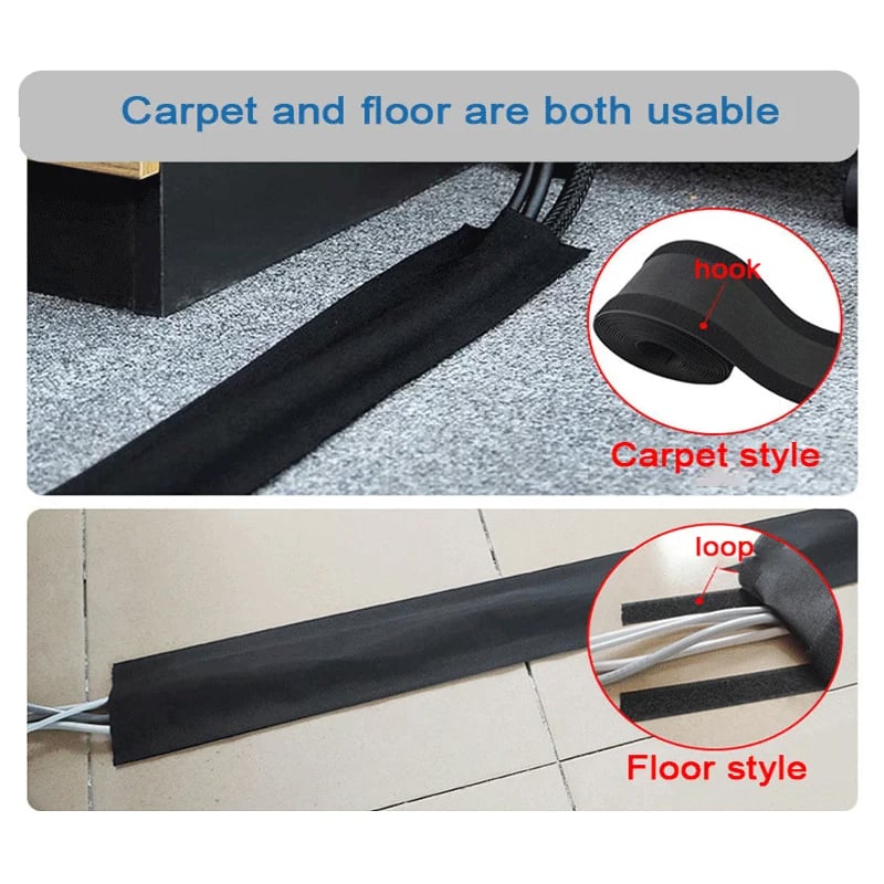 Floor Cover Cable Protector Management