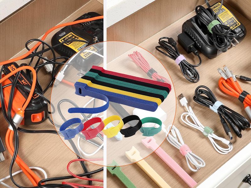 Hook and Loop Cable Ties