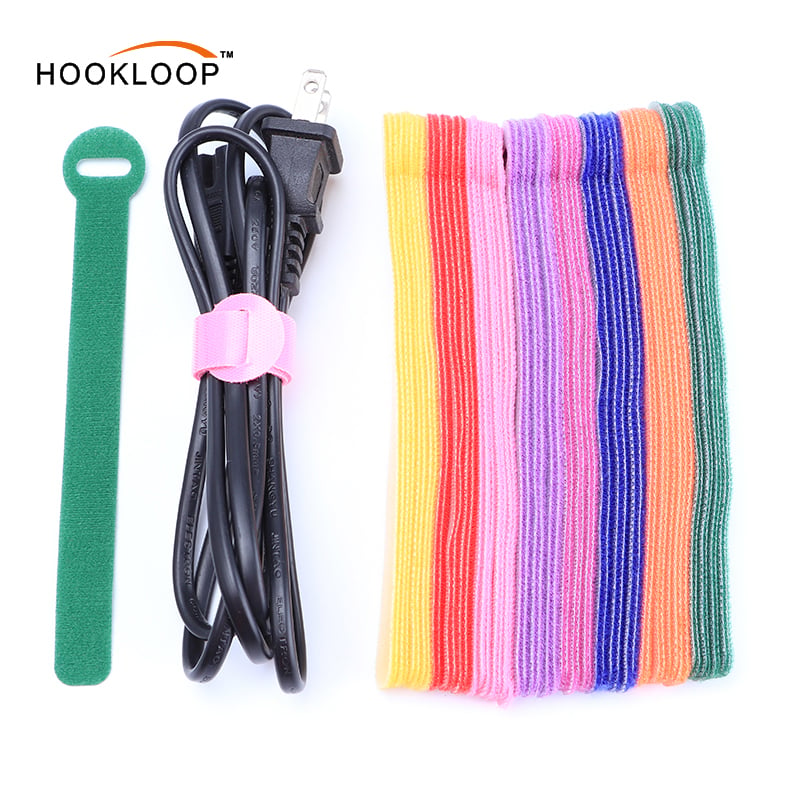 Round head Hook and Loop Cable Ties