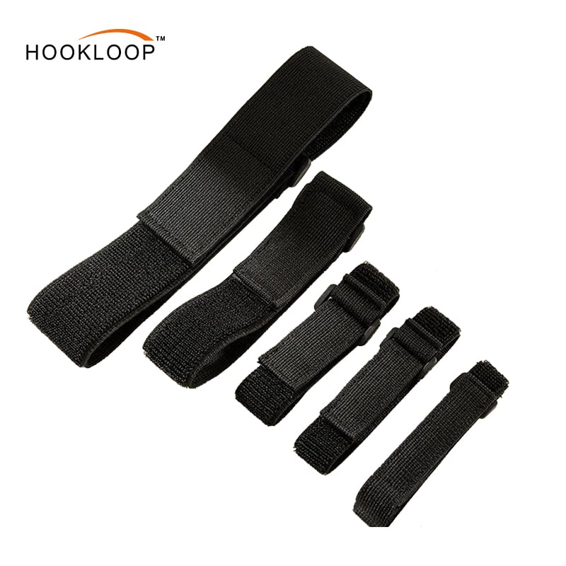 Elastic Cinch Straps with Buckle Stretchable to Snugly Fasten Power Cords, Lumber, Bicycles, Sleeping Bags, Outdoor Umbrellas