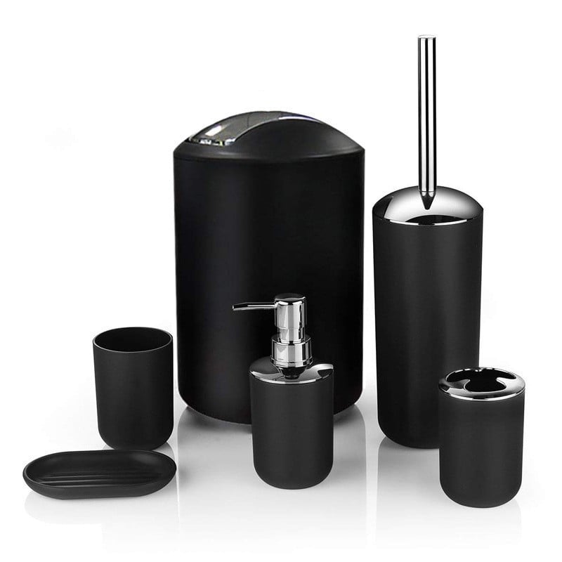 Badezimmer-Zubehör-Set aus Kunststoff