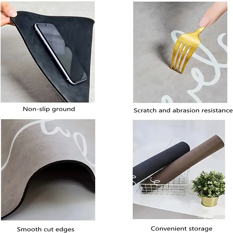 Diatomaceous Bathroom Mat Shower Mat factory