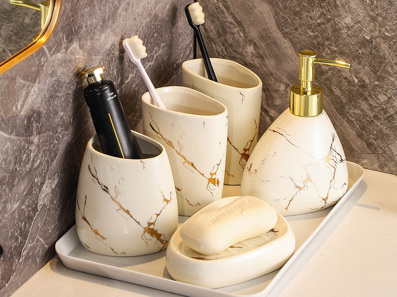 Badezimmer-Zubehör-Set