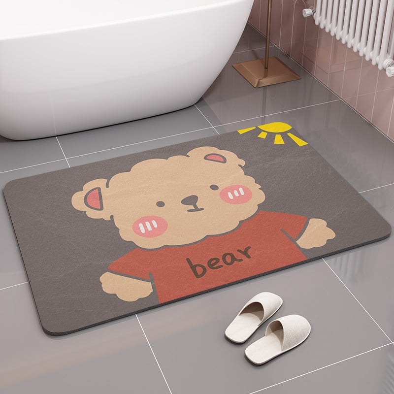 Kieselgur-Badematten für Badezimmer