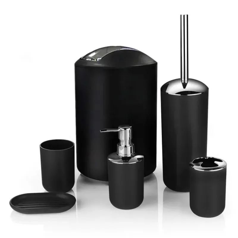 Plastic Bathroom Accessories Set factory
