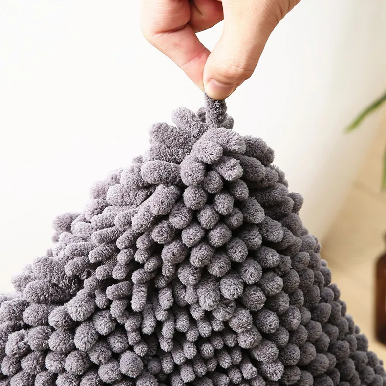 Schnell trocknende Badematte aus Mikrofaser-Chenille